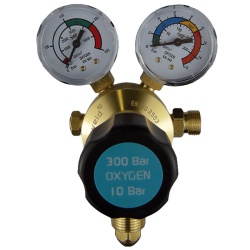 Parweld Regulator 300 Bar Single Stage 2 Oxygen