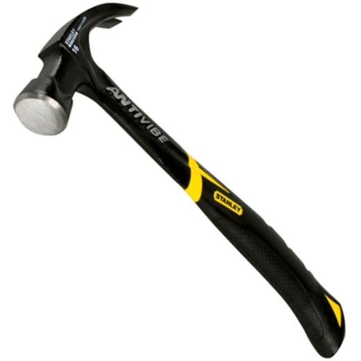 Stanley FatMax Anti Vibe All Steel Curved Claw Hammer