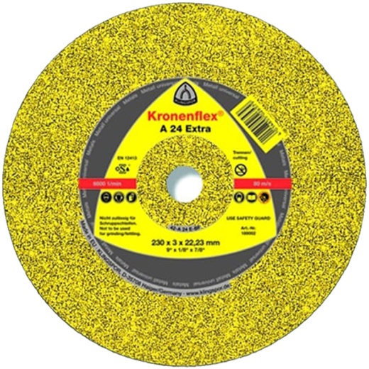 Kronenflex Grinding Discs For Metals - A24 Extra