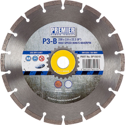 Premier Diamond Blade For Concrete - P3-B