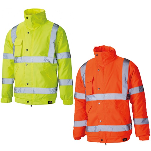 Dickies High-Vis Bomber Jacket (Assorted Colours & Sizes)