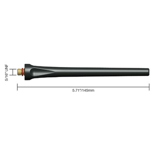 Picture of Parweld TIG Long Black Cap - 145mm (5.71″)