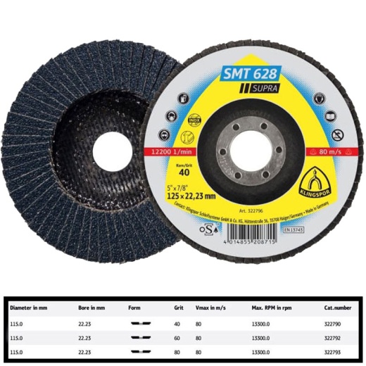 Image of Abrasive Mop Discs - SMT 628 Supra